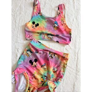 Wild Rich Kids Tie Dye Disney Swim Size 11/12